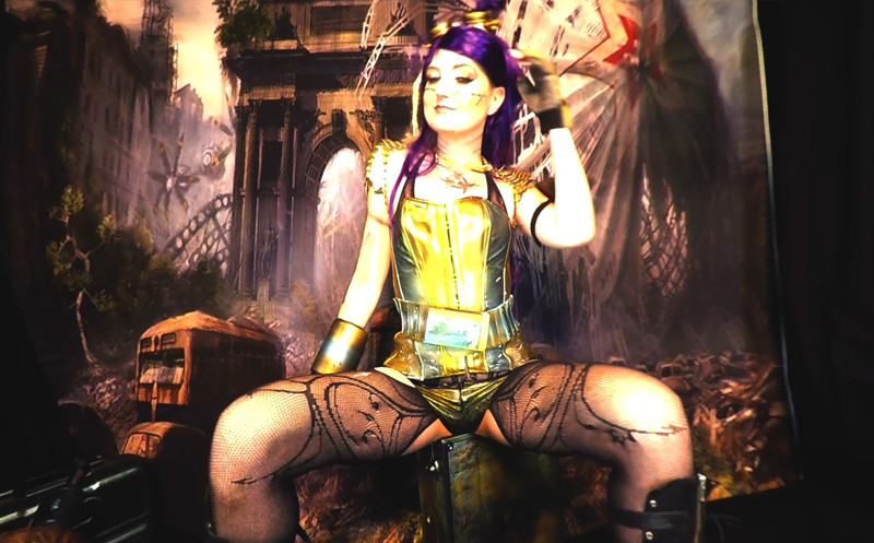 361 - Lena Art; Psychedelic Solo Tease Slideshow