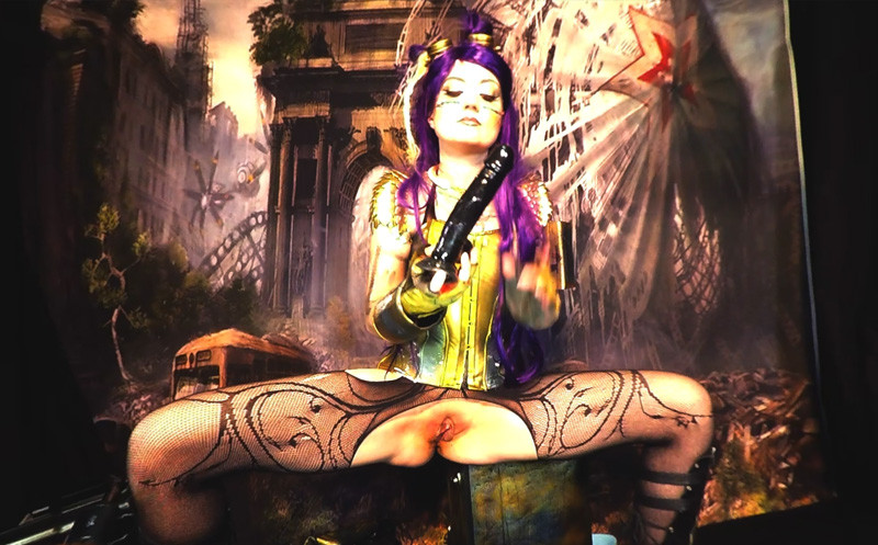 361 - Lena Art; Psychedelic Solo Tease Slideshow