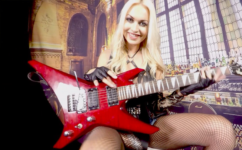 413 - Lena Love; Blonde Bad Girl Solo Slideshow