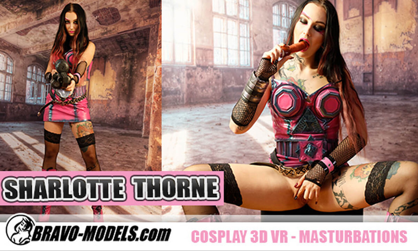 431 - Sharlotte Thorne; Hot Alt-Girl Solo Slideshow