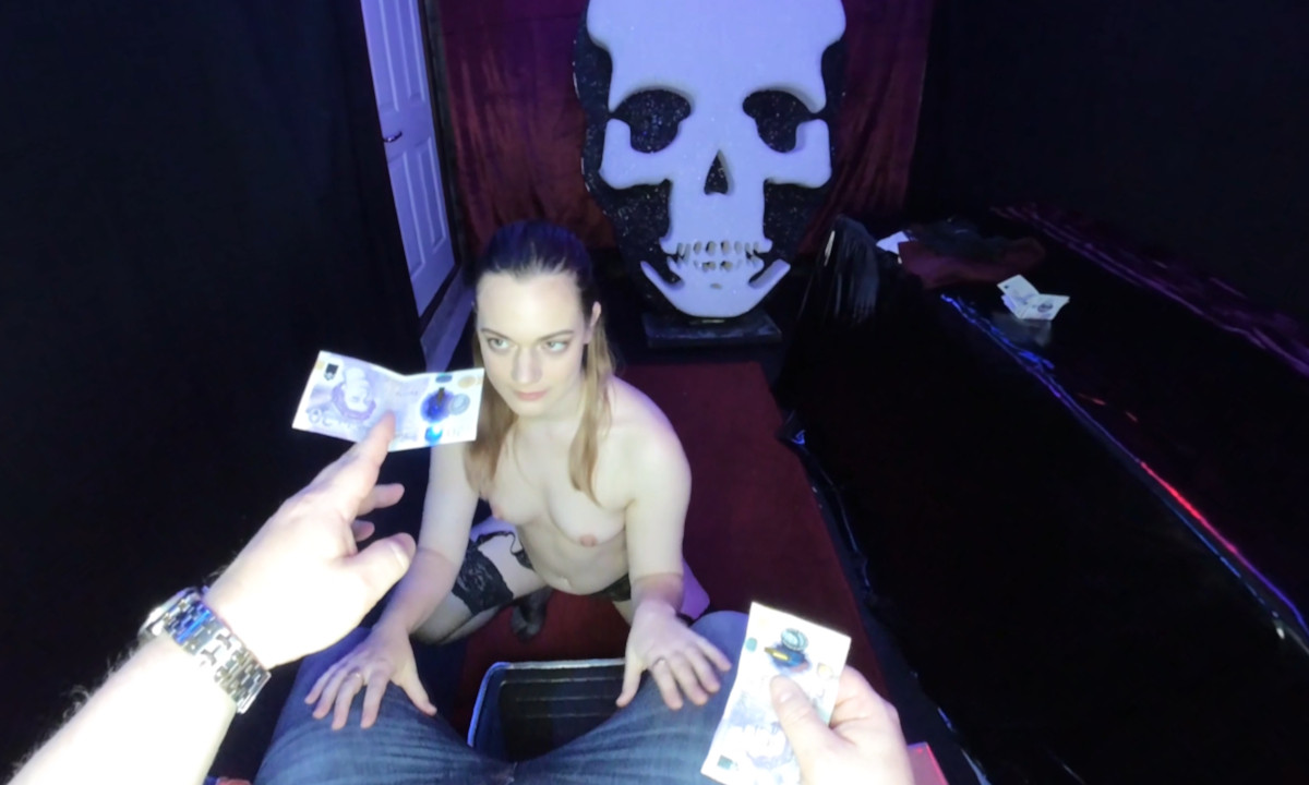 Waiting VIP Tables - Cutie in the Club Down on Her Knees Slideshow