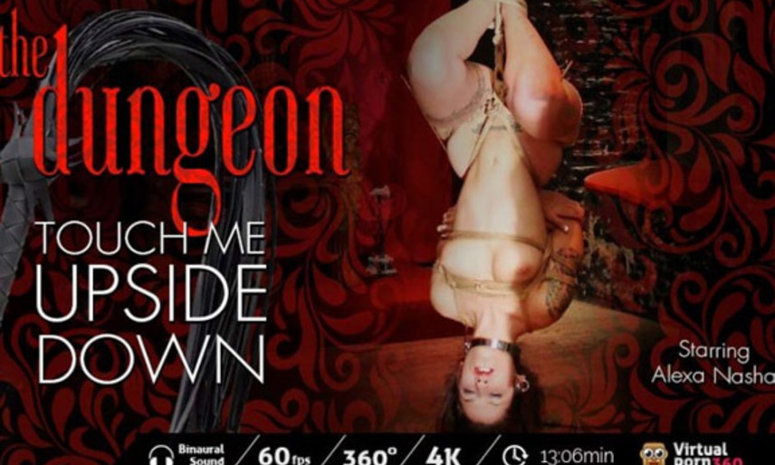 The Dungeon: Touch Me Upside Down - Suspension Rope Bondage Slideshow