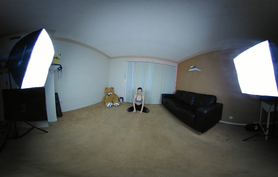 Tight Stretches - Solo Exercise Voyeur Slideshow