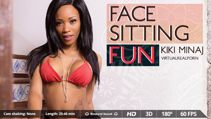 Facesitting fun: Kiki Minaj Slideshow