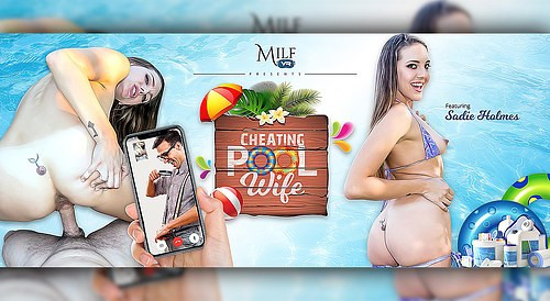 Cheating Pool Wife: Sadie Holmes Slideshow